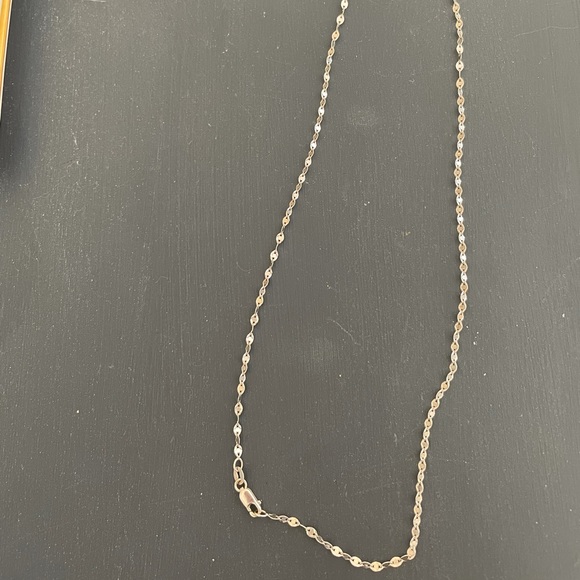 Beautiful 14 KT white gold necklace - Picture 1 of 5